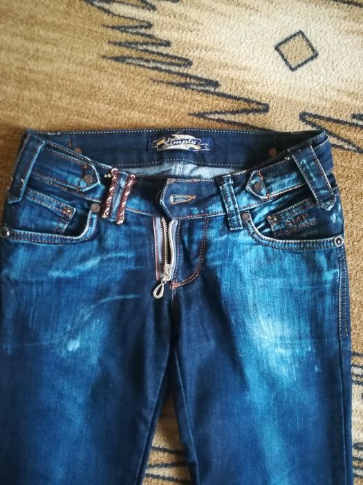 Дамски дънки слим