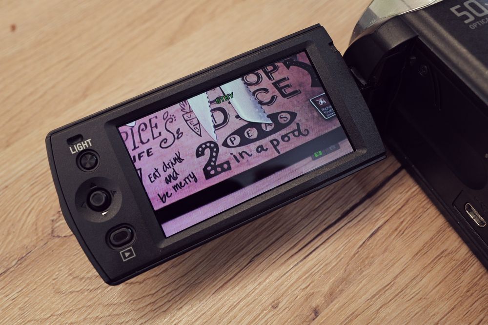 Camera Video Sony Handycam CCD cu SD card si incarcator original