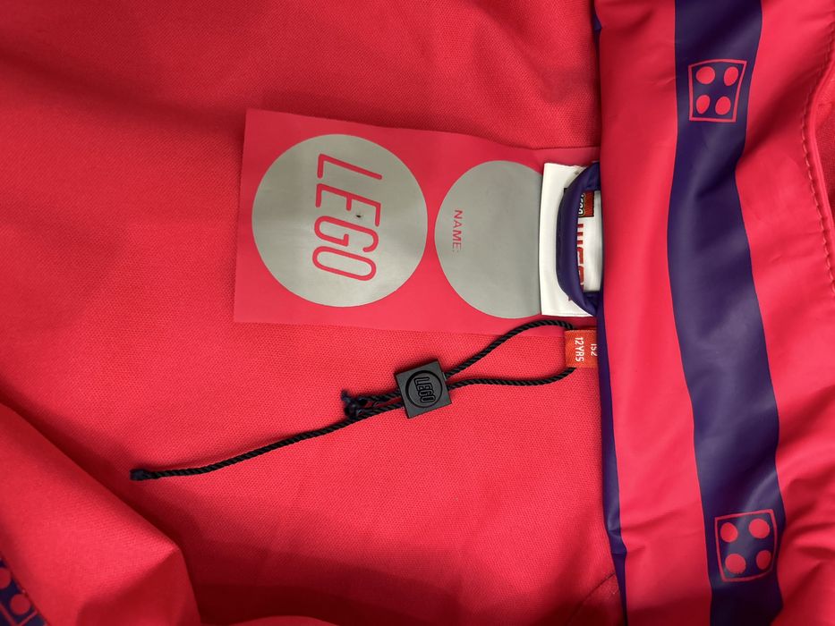 Ново детско яке за дъжд LEGO 152см