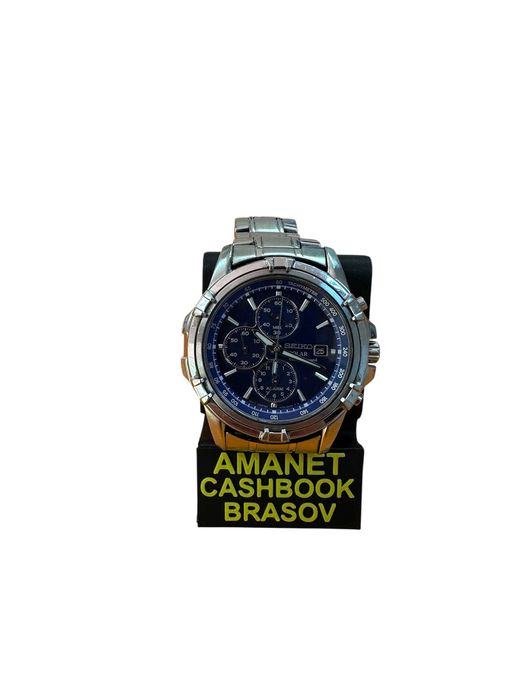 Ceas Barbatesc Seiko - Solar Chronograph - Cashbook Amanet Brasov