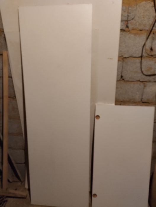 Остатки от акриловый лист, цвет белый