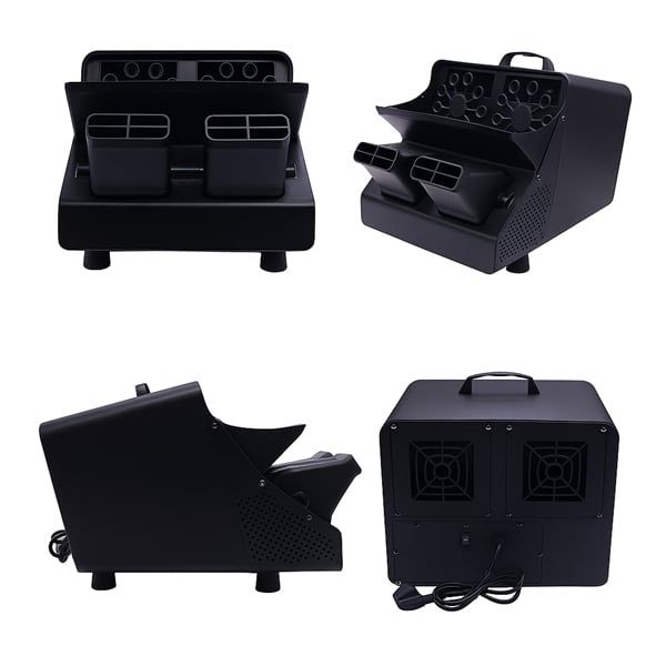 Masina de baloane, telecomanda wireless, negru, 220V