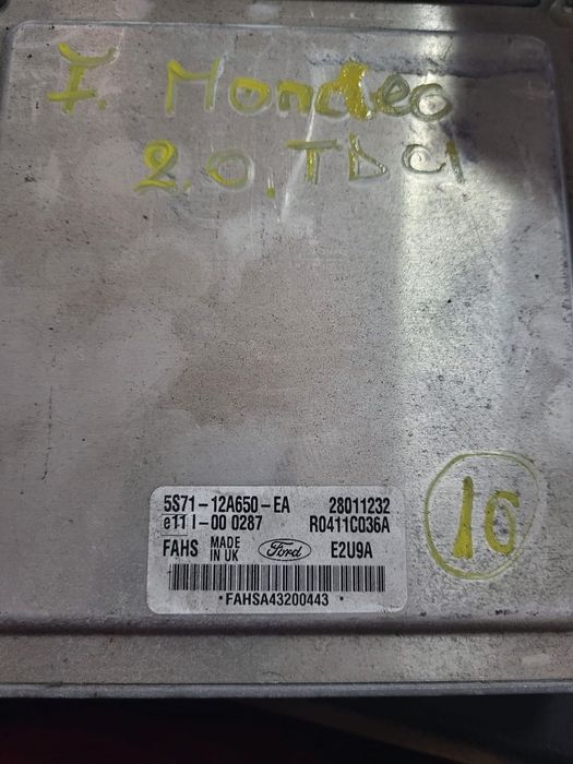 ECU / Calculator Motor Ford Mondeo 2.0 TDCI 2005 5S71-12A650-EA