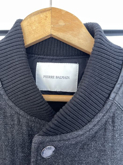 Pierre Balmain leather and cotton M