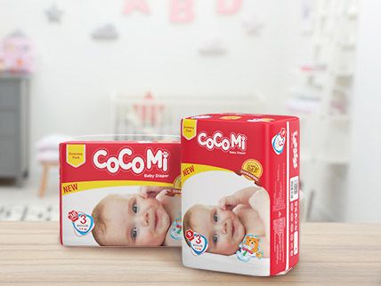 Памперсы Cocomi гипоаллергенные дышащие