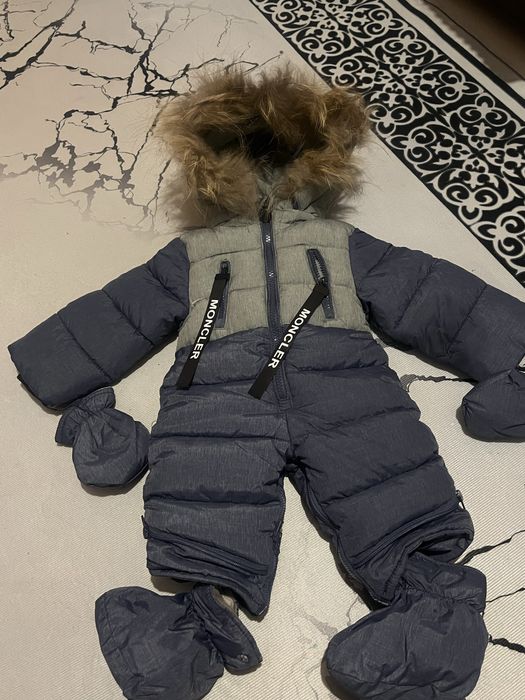 Зимний комбенизон конверт Moncler