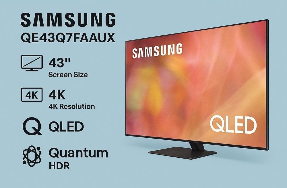 Samsung 43° QE43Q7FAAUXUZ – QLED 4K Smart TV