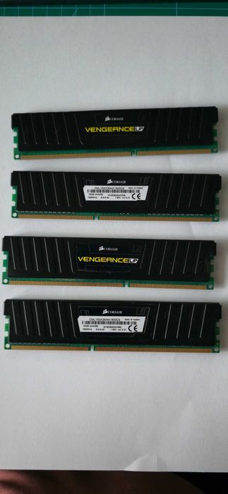 Vand kit quad-channel Corsair Vengeance LP - 16Gb (4x4Gb) DDR3 1600Mhz