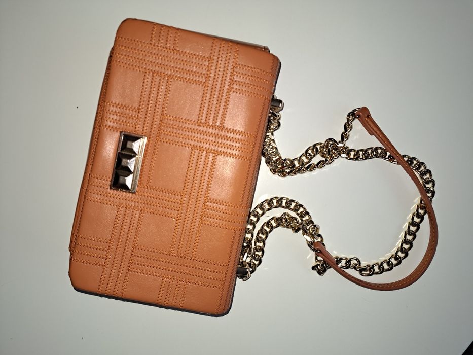 Чанта Zara в оранжево