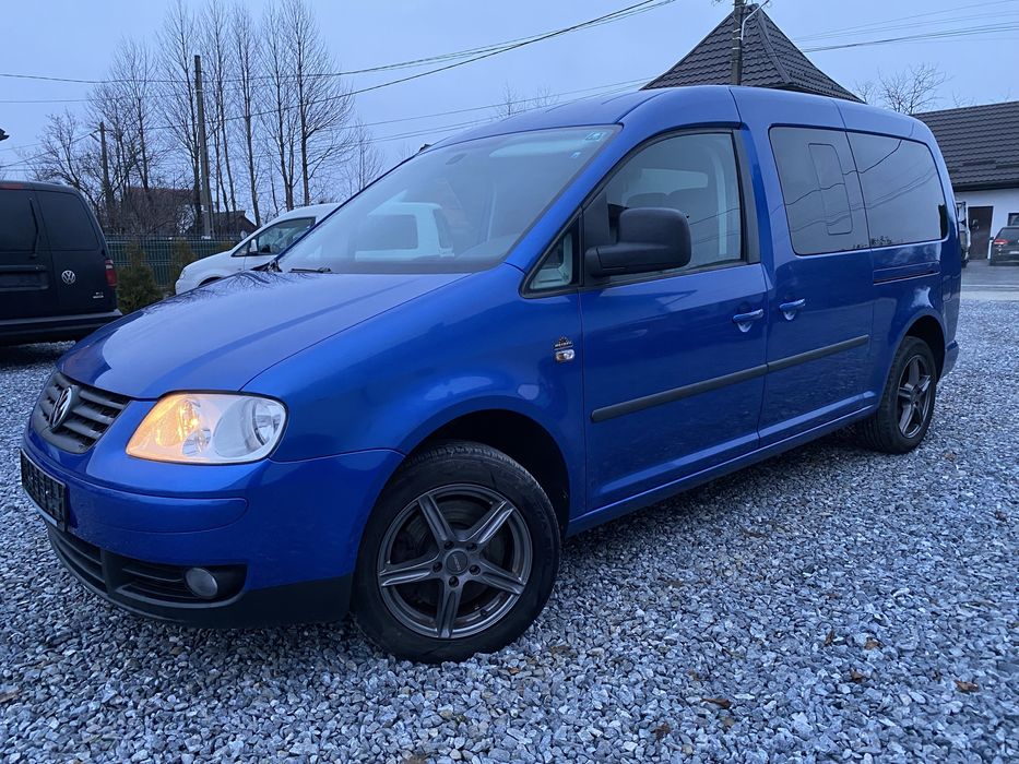 VW CADDY Maxi 7-Locuri 2.0-Tdi-140-Cp- motor BMM- un ax came