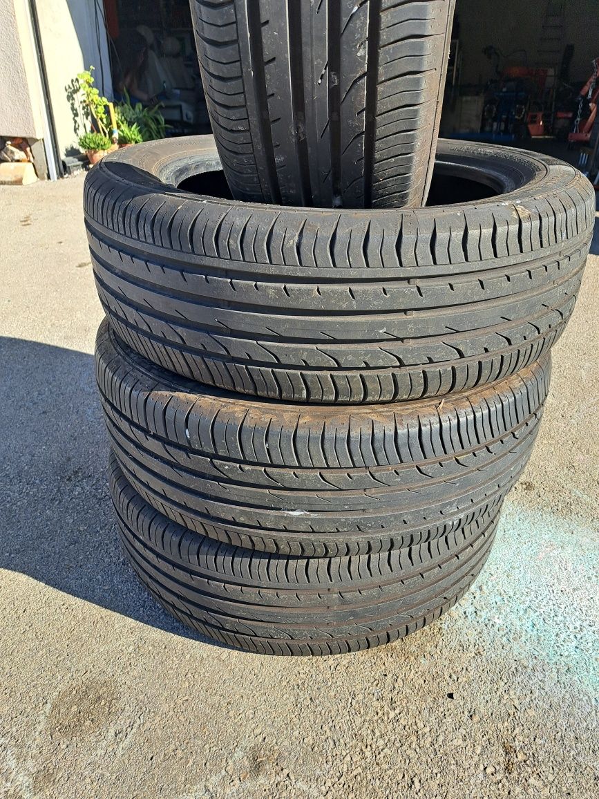 4бр. 215/55/18 Continental Conti premium Contact 2 летни гуми
