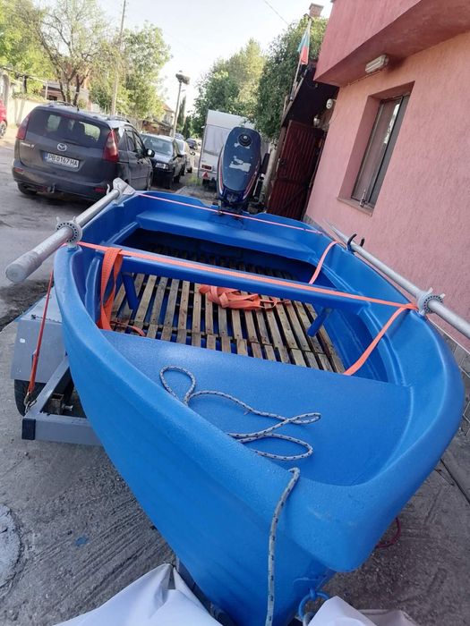 Пластмасова лодка 3/1.35м