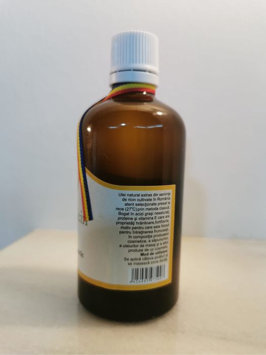 Ulei de ricin produs in Romania