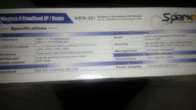 Роутер WRTR 501 для интернета