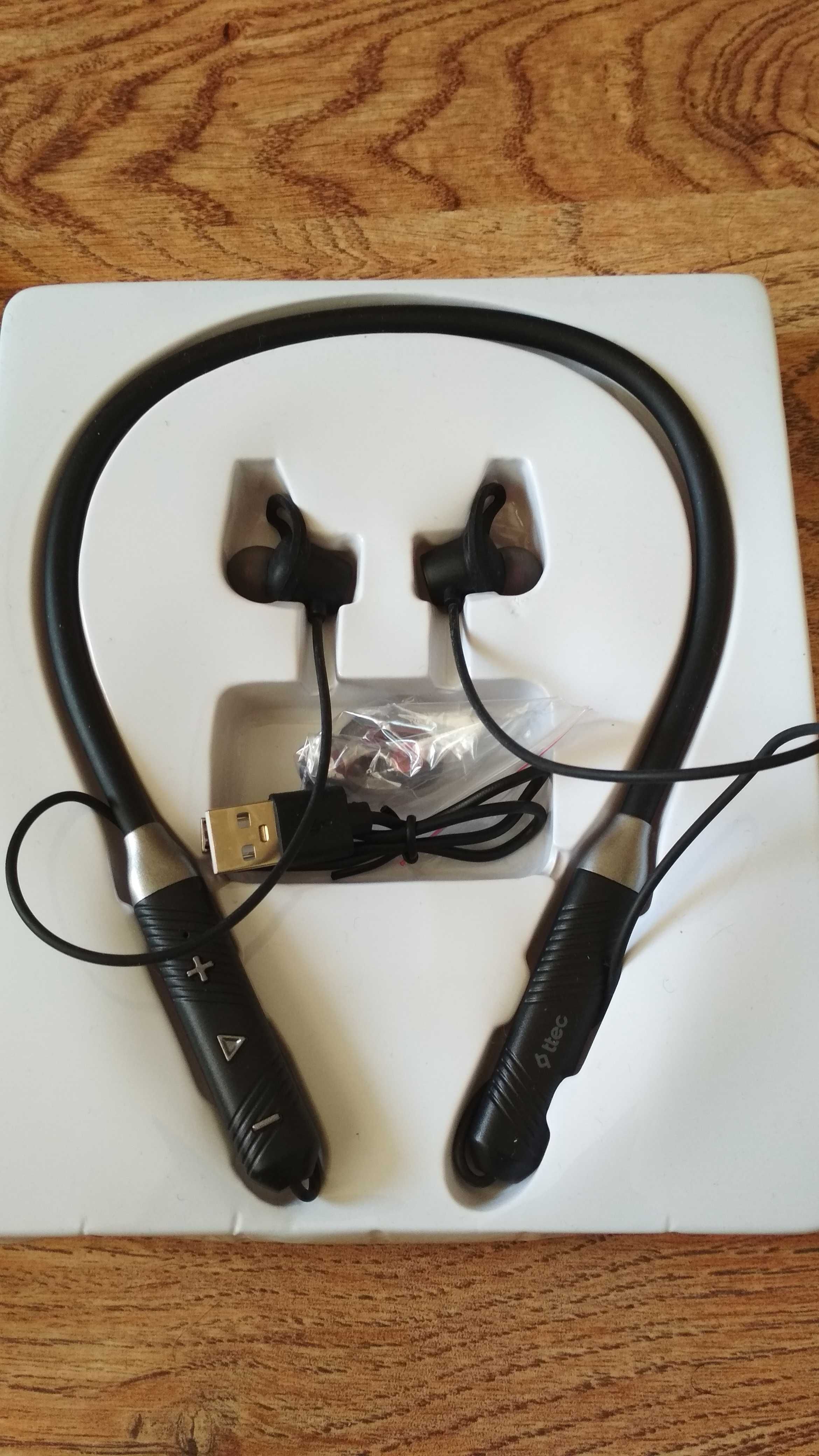 Безжични Bluetooth 5.0 слушалки с микрофон Ttec