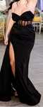 Vand rochie neagra din tafta