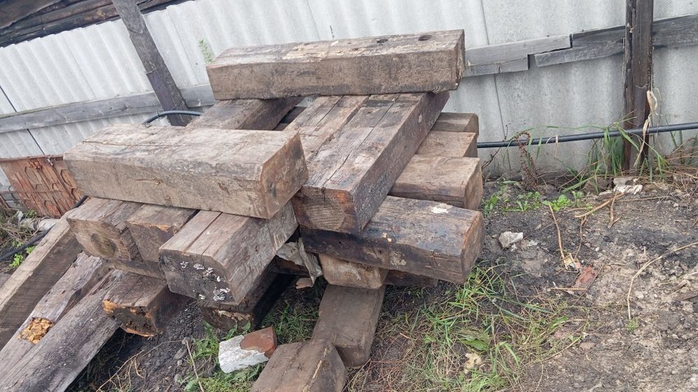Продам шпалы куски