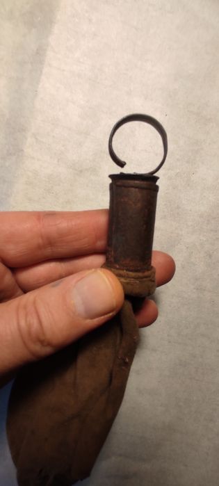 Măsură praf pușca sabie veche