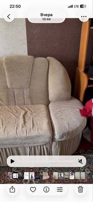 Отдам даром диван