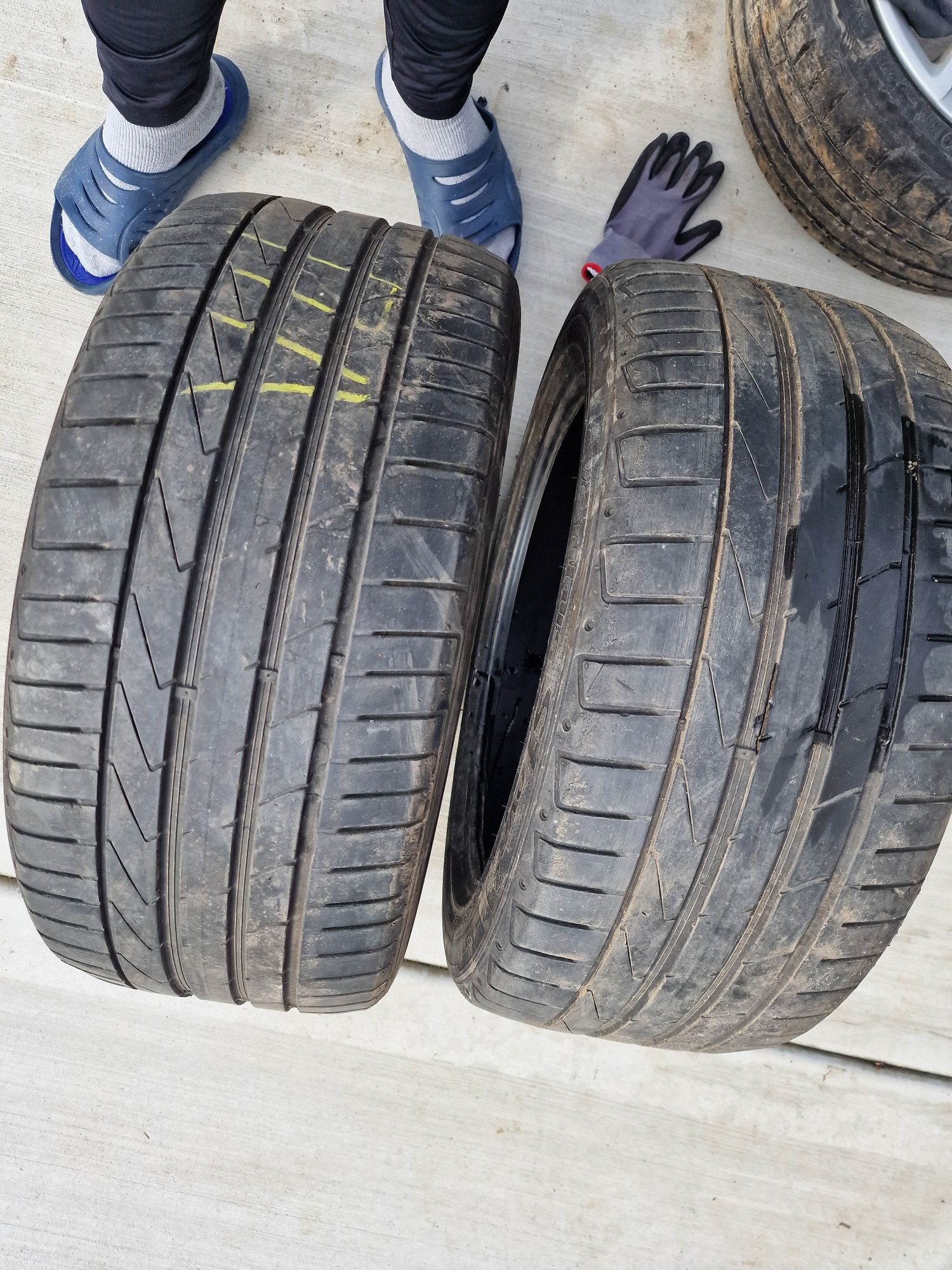 4 броя Летни гуми Hankook 245/45/17 17 инча/цола DOT 2021