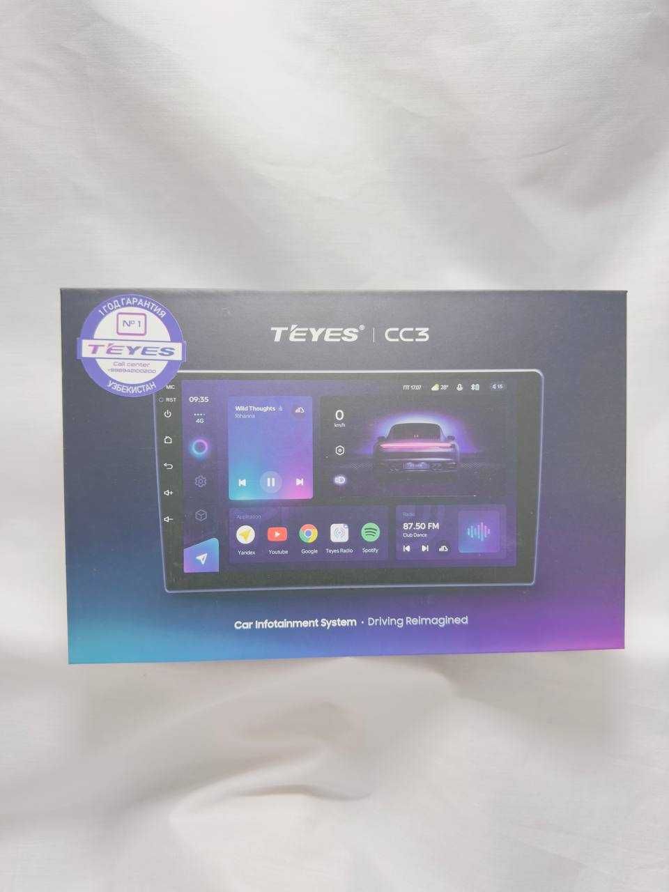 Teyes CC3 6/128 | Авто - монитор | Rassrochka | 6 va 12 oy