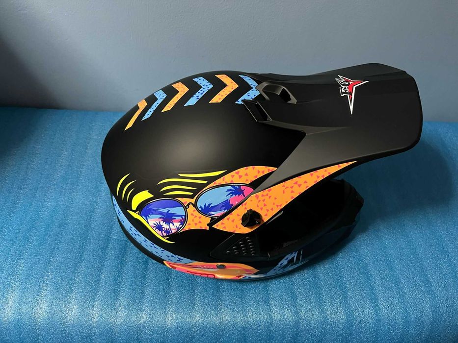 Casca Downhill ATV Cross Enduro S M L XL Cagula Cadou Noua