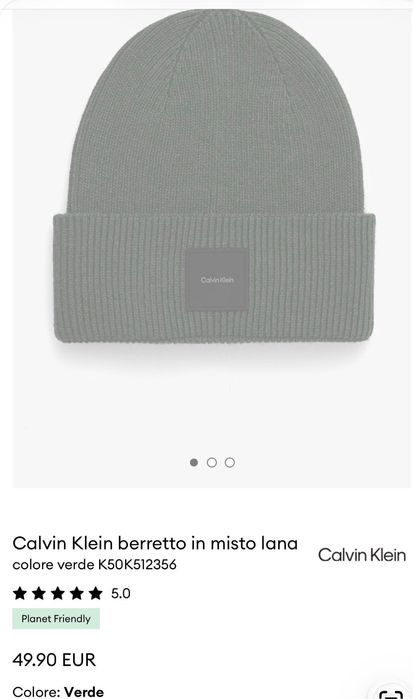 Căciulă unisex Calvin Klein originală nouă