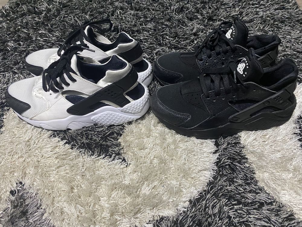 Nike Huarache white&black