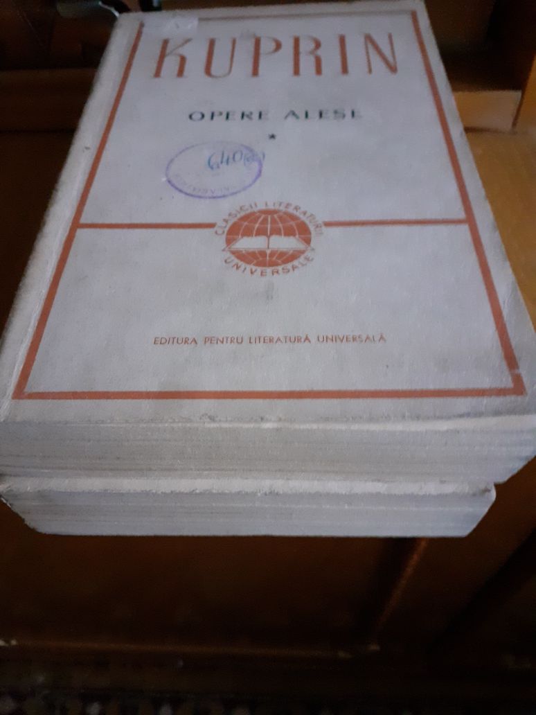 Kuprin "Opere Alese", Editura pentru Literatură Universală, 1964