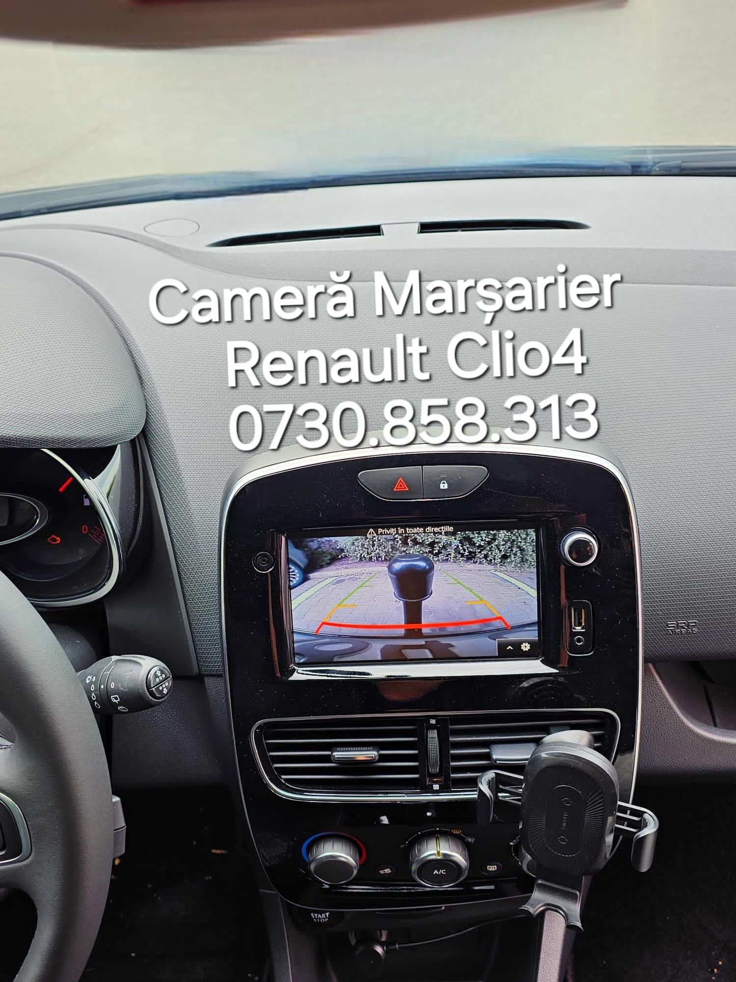 Camera auto marșarier Renault Clio 4 Dacia Logan  Media Display Navi