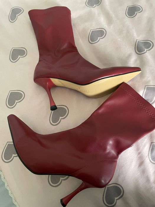 Сапоги кожаные..