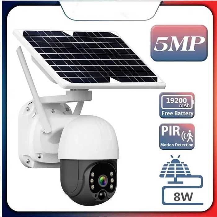 4G камера със соларна батерия слот за SIM КАРТА 5MP