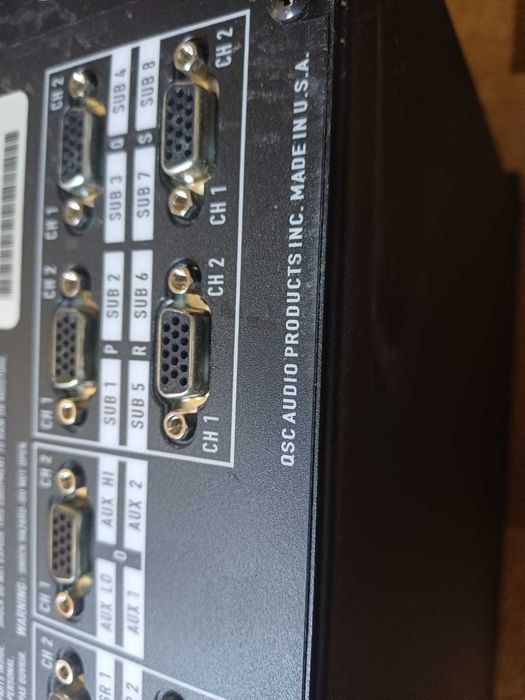 QSC DCM 30  Digital Cinema Monitor Processor