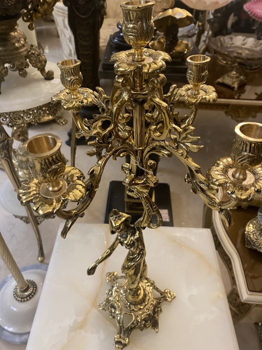 Set 2 sfesnice / bronz