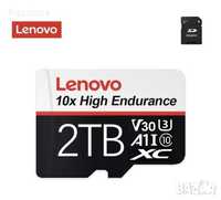 Lenovo 2TB карта памет +преходник + 1 Година гаранция !