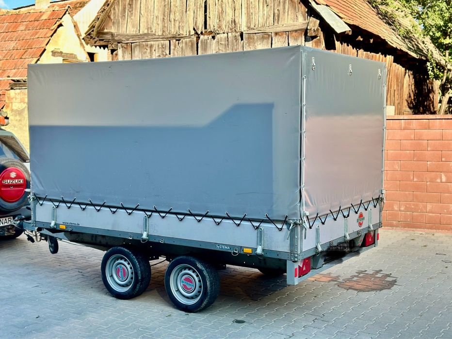 Remorca 2 axe 2000 kg Tip platforma