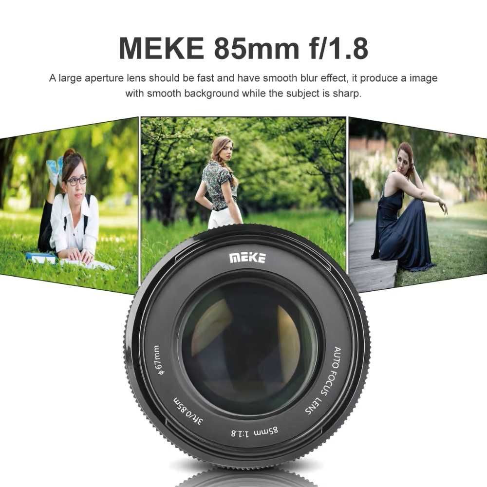 объектив для Canon Meike 85 мм