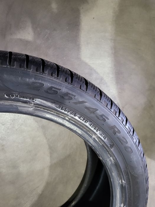 255/45/20 PIRELLI 4бр