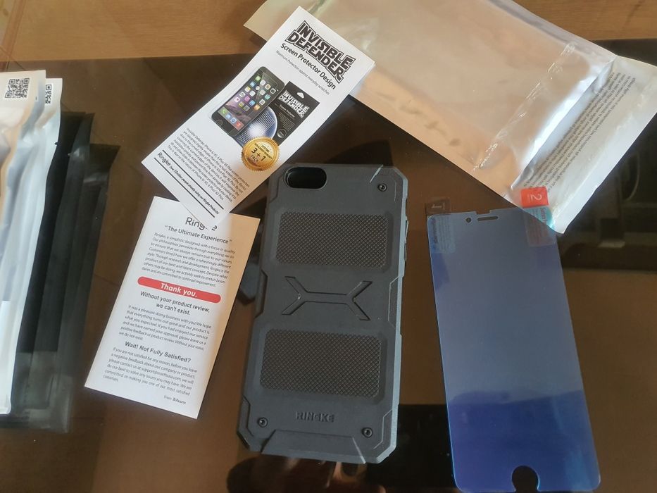 Husa Iphone 6Plus +Folie Ringke