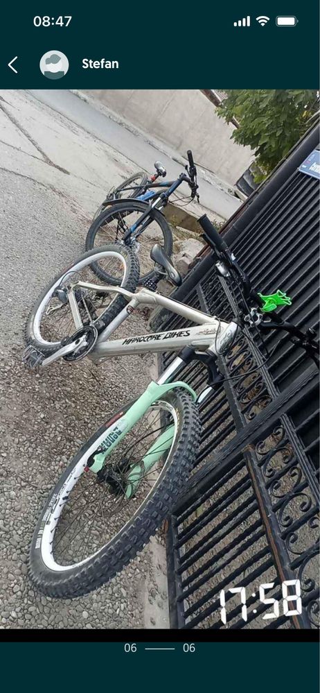 vand bicicleta de hardtail