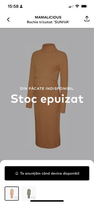 Rochie gravida cu posibilitate alaptare