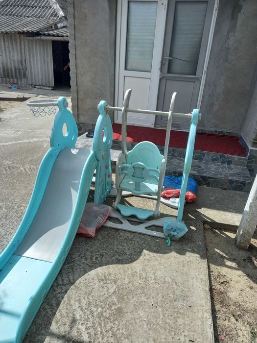 Vand topogan si leagan pentru copii 3 in 1