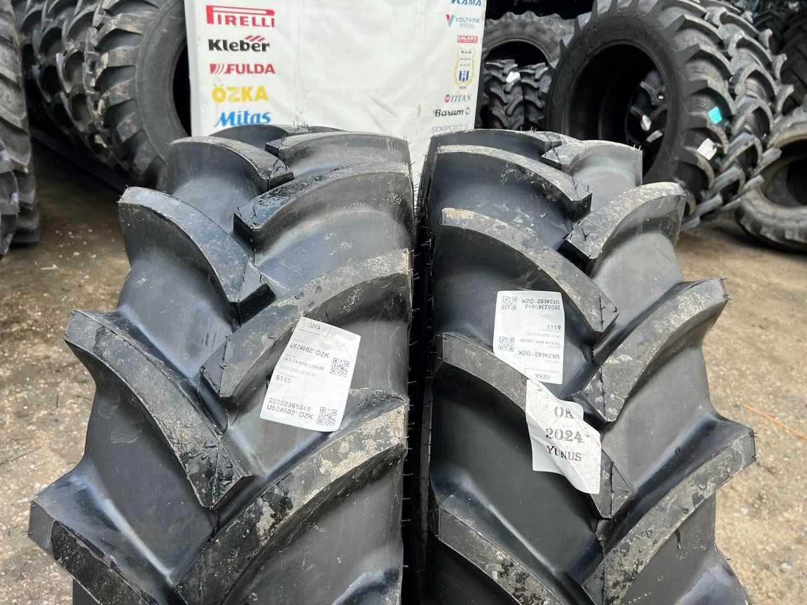 14.9-24 cu 8 pliuri anvelope noi marca OZKA pentru tractor spate