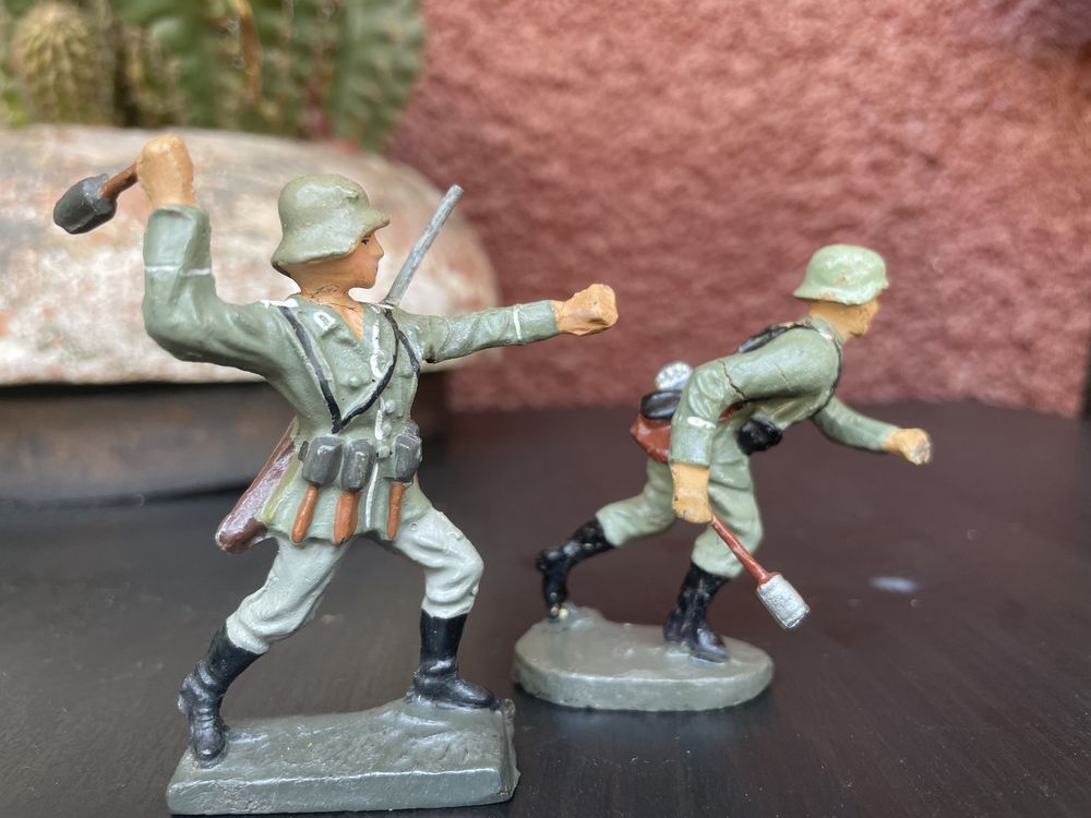Стари фигурки войници От 30-те год на мин век Elastolin Lineol