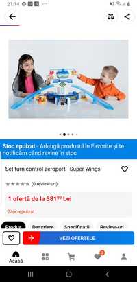 Set jucărie super wings
