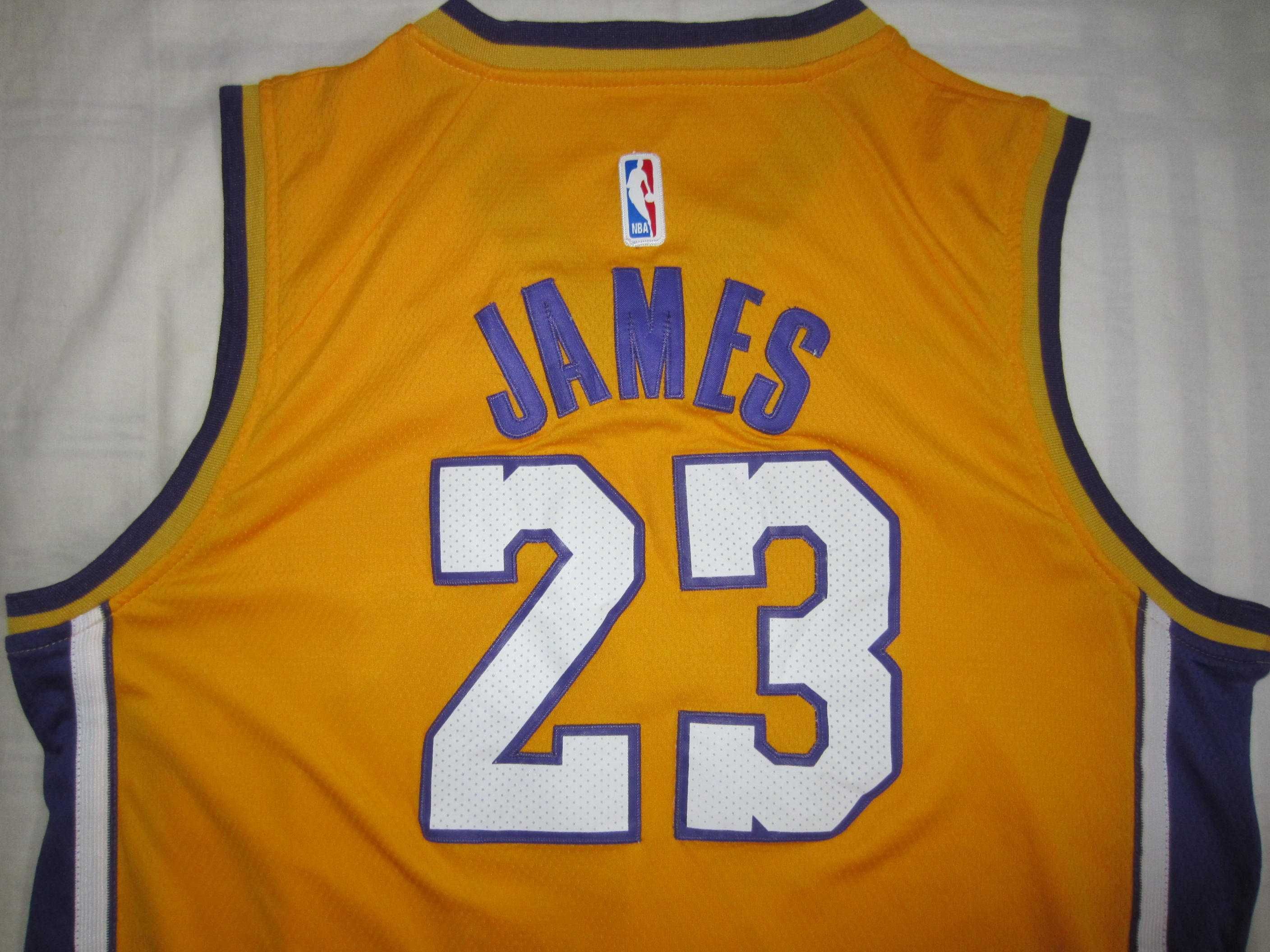 Maiou baschet LeBron James, NBA - Lakers, masura 54, marca Nike
