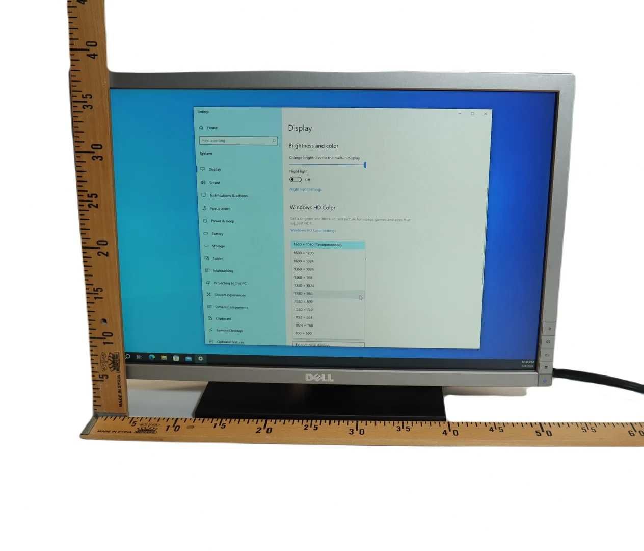 Monitor DELL de 22 inch Ecran display IPS ultrasharp profesional