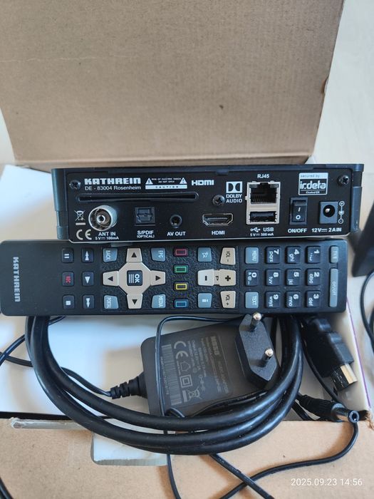 Receiver (receptor TVR prin antenă) dvb t2