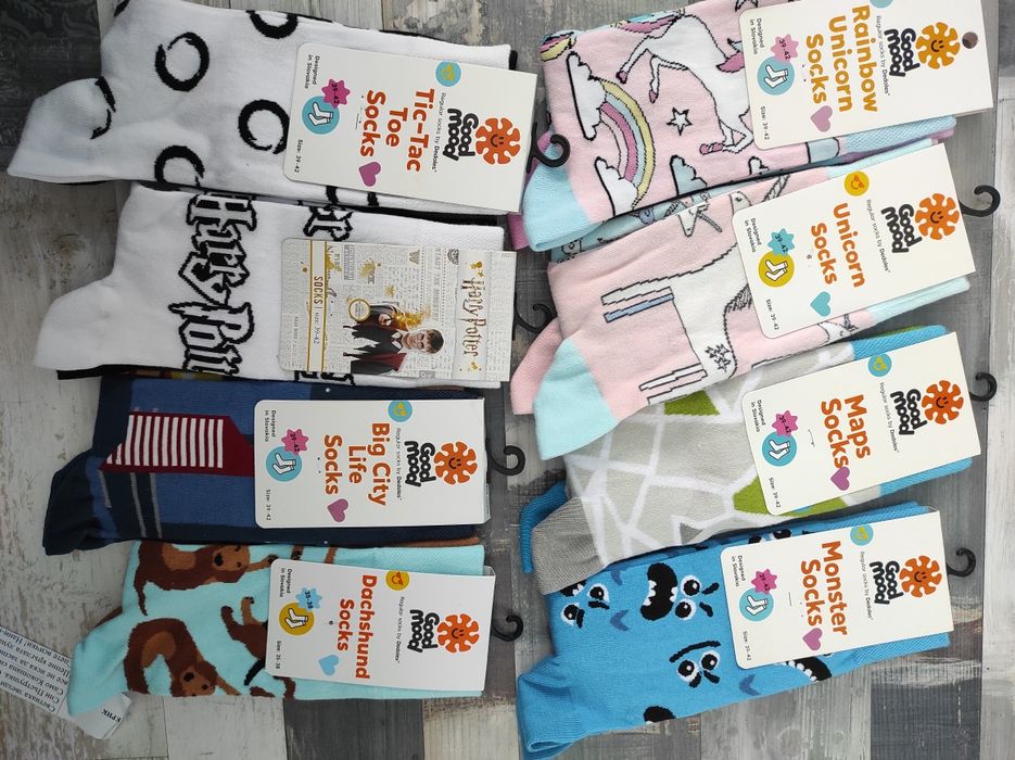 Шарени чорапи 39-42 размер Дедолес