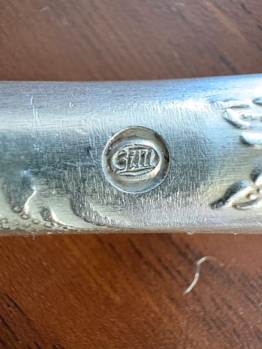 Set tacamuri argint vintage russian silver